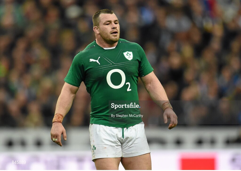 15 March 2014; Cian Healy, Ireland. RBS Six Nations Rugby Championship 2014, France v Ireland, Stade De France, Saint Denis, Paris, France. Picture credit: Stephen McCarthy / SPORTSFILE