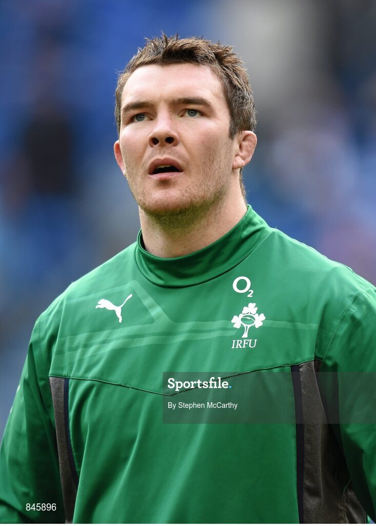 15 March 2014; Peter O'Mahony, Ireland. RBS Six Nations Rugby Championship 2014, France v Ireland, Stade De France, Saint Denis, Paris, France. Picture credit: Stephen McCarthy / SPORTSFILE