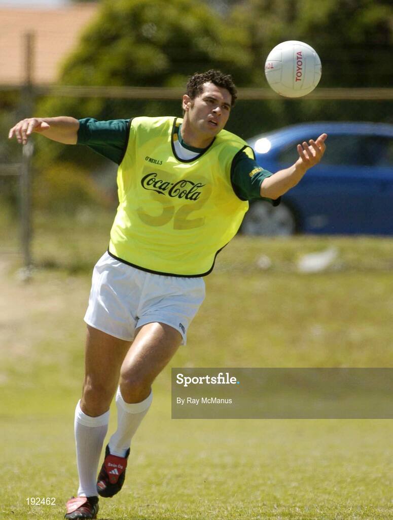 18 October 2005; Sean Og O hAilpin, Cork, during a training session, at the Mandurah Football and Sports Club, in advance of the Fosters International Rules game between Australia and Ireland. Mandurah Football and Sports Club, Rushton Park, Mandurah, Perth, Western Australia. Picture credit; Ray McManus / SPORTSFILE