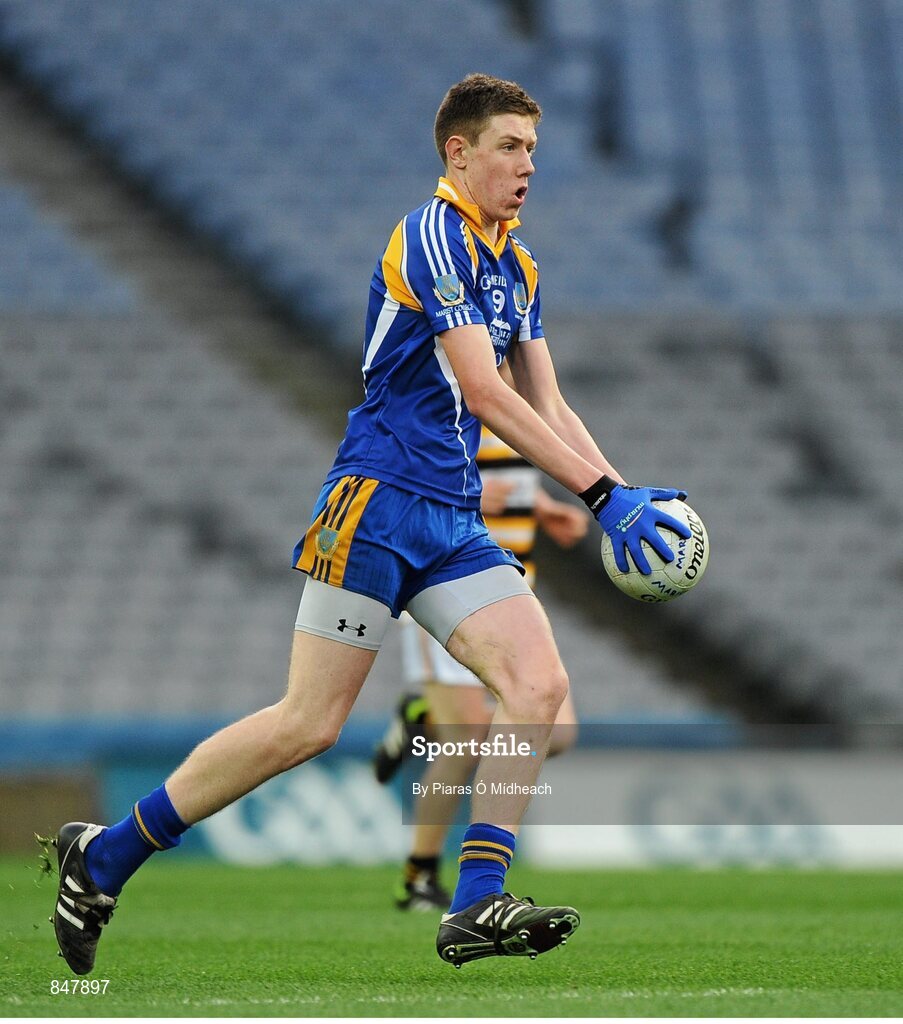8 March 2014; Gavin Delaney, Marist Athlone. Leinster Colleges Senior Football Championship Final, Coláiste Eoin v Marist Athlone. Croke Park, Dublin. Picture credit: Piaras Ó Mídheach / SPORTSFILE