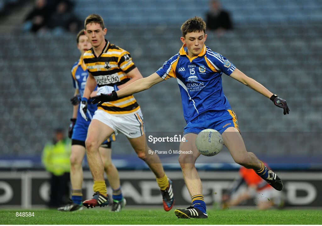 8 March 2014; Brian Stack, Marist Athlone. Leinster Colleges Senior Football Championship Final, Coláiste Eoin v Marist Athlone. Croke Park, Dublin. Picture credit: Piaras Ó Mídheach / SPORTSFILE