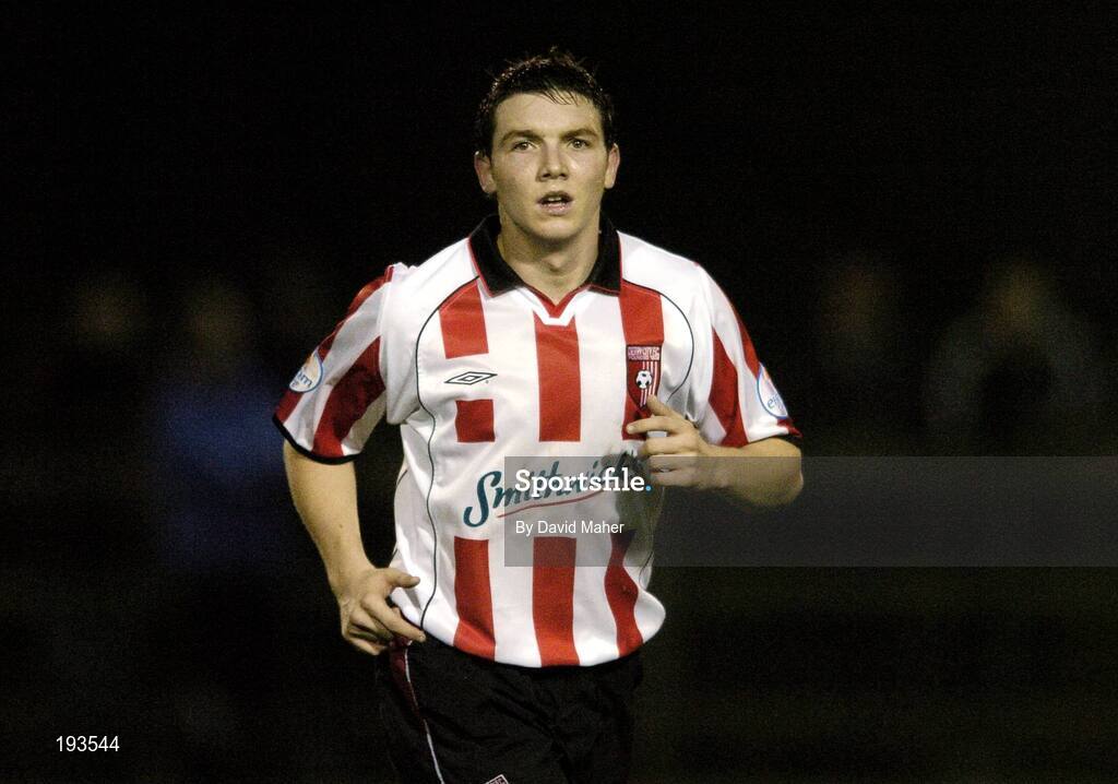 31 October 2005; Kevin Deery, Derry City. eircom League, Premier Division, UCD v Derry City, Belfield Park, UCD, Dublin. Picture credit: David Maher / SPORTSFILE