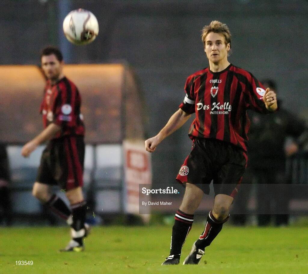 31 October 2005; Kevin Hunt, Bohemians. eircom League, Premier Division, Bohemians v Cork City, Dalymount Park, Dublin. Picture credit: David Maher / SPORTSFILE