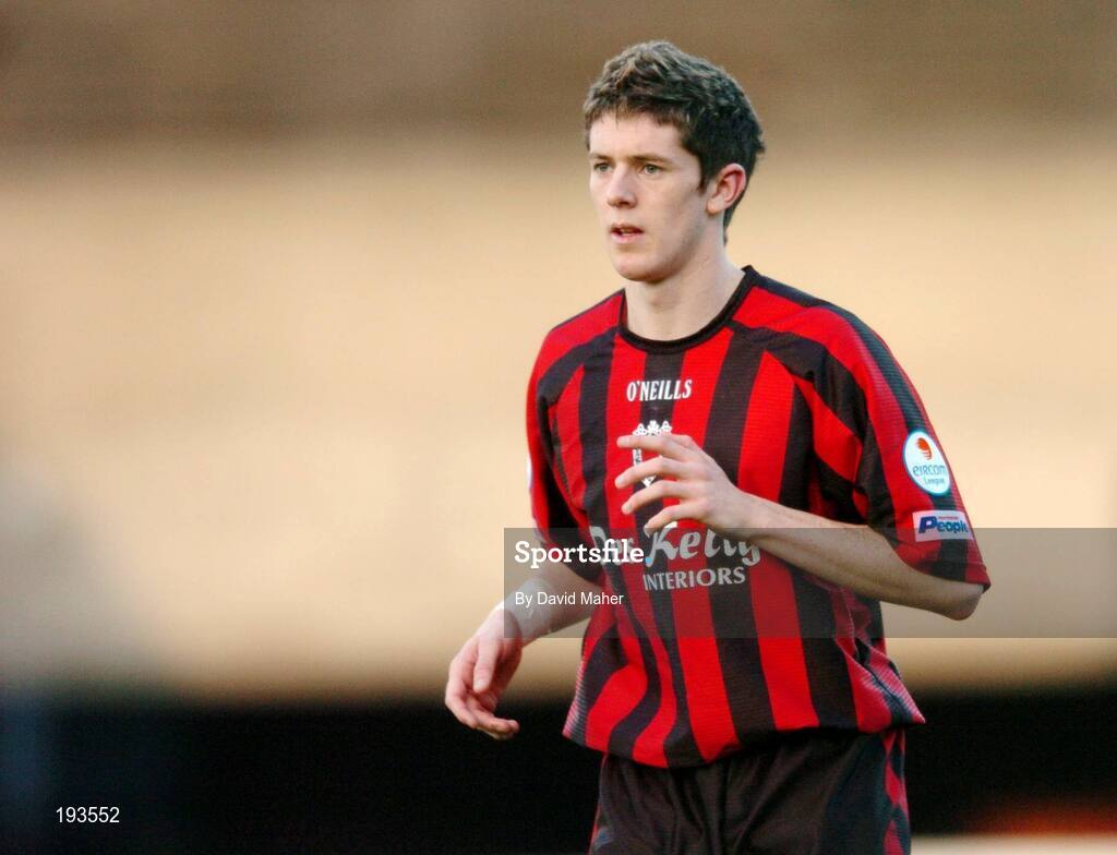 31 October 2005; Aidan Collins, Bohemians. eircom League, Premier Division, Bohemians v Cork City, Dalymount Park, Dublin. Picture credit: David Maher / SPORTSFILE