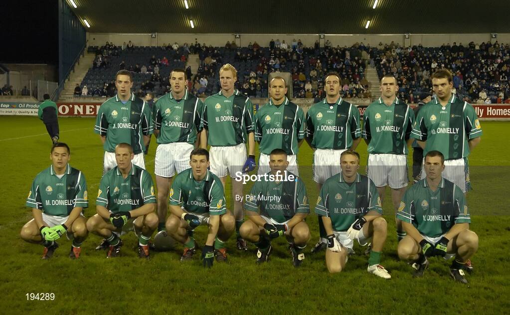 12 November 2005; The Leinster team. M Donnelly Interprovincial Football Championship Final, Leinster v Ulster, Parnell Park, Dublin. Picture credit: Pat Murphy / SPORTSFILE