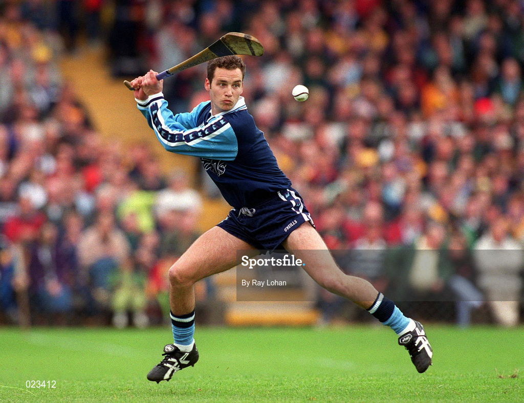 30 May 1999; Brendan McLoughlin of Dublin during the Guinness Leinster Senior Hurling Championship Quarter-Final match between Dublin and Wexford at Nowlan Park in Kilkenny. Photo by Ray Lohan/Sportsfile
