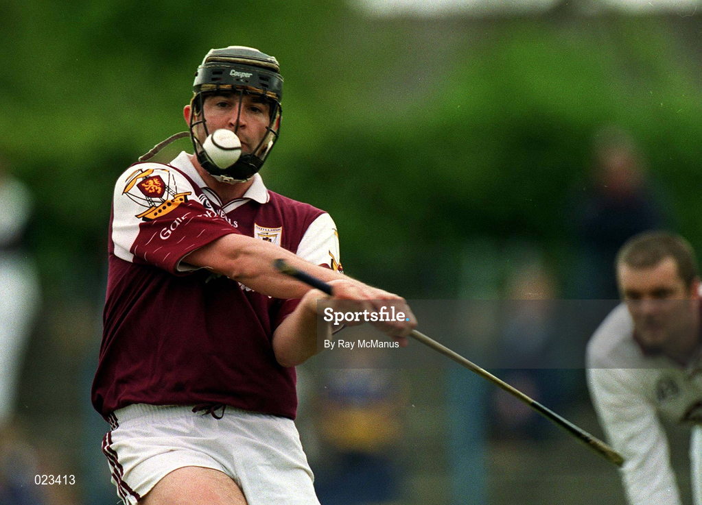 16 May 1999; Brian Feeney of Galway during the Church & General National Hurling League Division 1 Final match between Galway and Tipperary at Cusack Park in Ennis, Clare. Photo by Ray McManus/Sportsfile