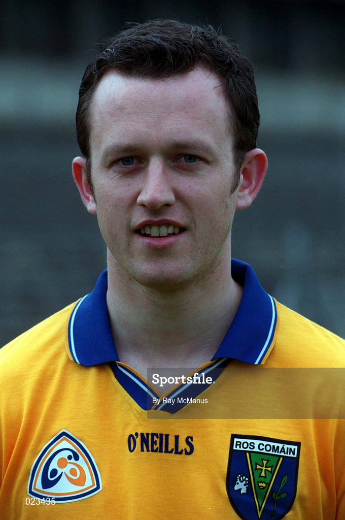 27 May 1999; Ciarán Heneghan during a Roscommon Football squad portraits session at Dr Hyde Park in Roscommon. Photo by Ray McManus/Sportsfile
