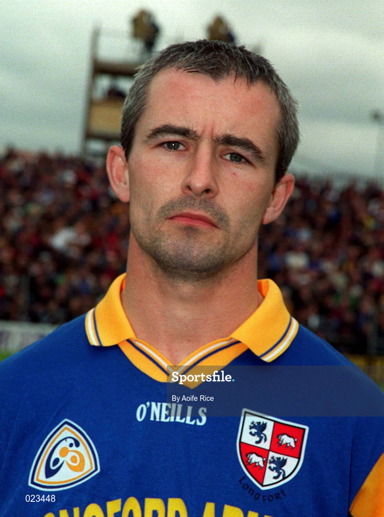 30 May 1999; Colin Hannify of Longford before the Bank of Ireland Leinster Senior Football Championship 2nd Preliminary Round match between Westmeath and Longford at Cusack Park in Mullingar, Westmeath. Photo by Aoife Rice/Sportsfile