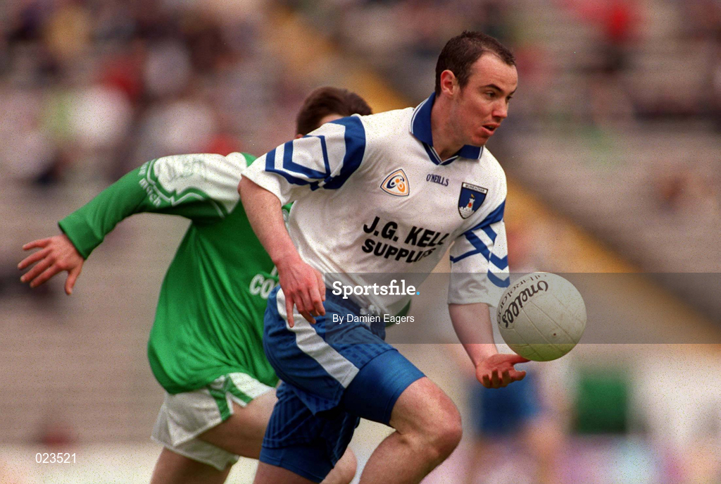30 May 1999; Declan Smyth of Monaghan during the Bank of Ireland Ulster Senior Football Championship Preliminary Round match between Monaghan and Fermanagh at St Tiernach's Park in Clones, Monaghan. Photo by Damien Eagers/Sportsfile