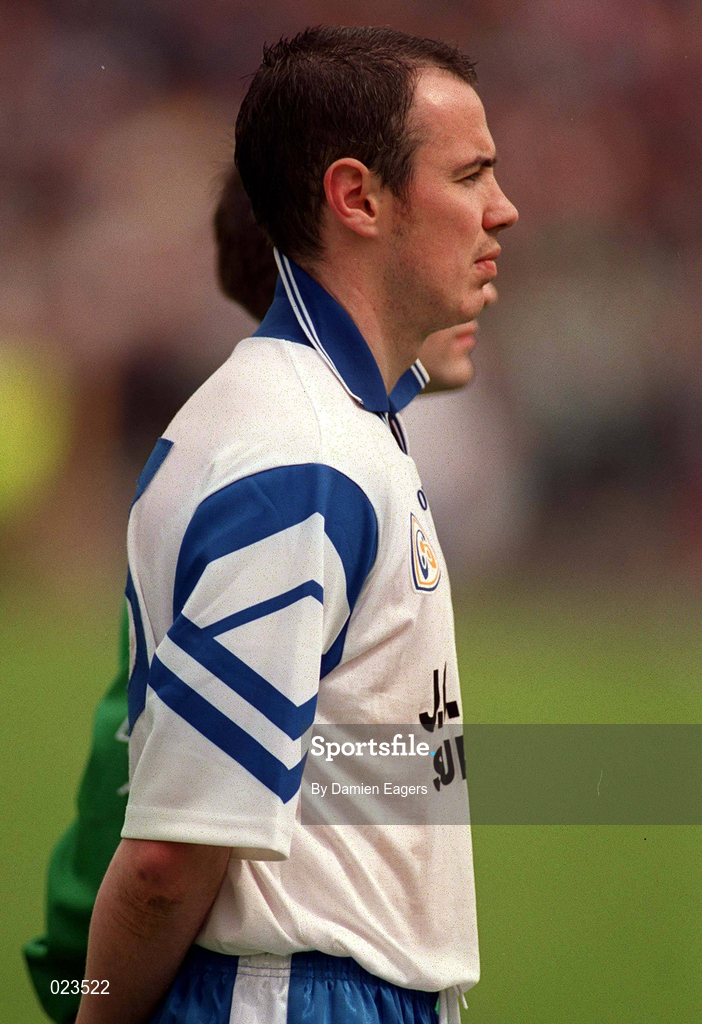 30 May 1999; Declan Smyth of Monaghan during the Bank of Ireland Ulster Senior Football Championship Preliminary Round match between Monaghan and Fermanagh at St Tiernach's Park in Clones, Monaghan. Photo by Damien Eagers/Sportsfile
