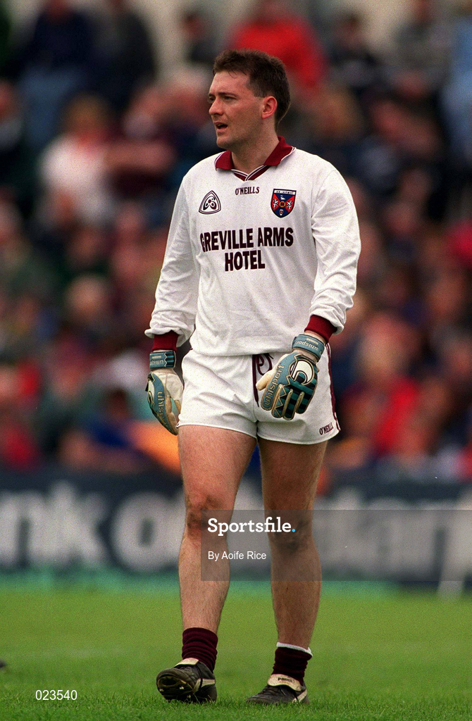 30 May 1999; Westmeath goalkeeper Dermot Ryan during the Bank of Ireland Leinster Senior Football Championship 2nd Preliminary Round match between Westmeath and Longford at Cusack Park in Mullingar, Westmeath. Photo by Aoife Rice/Sportsfile