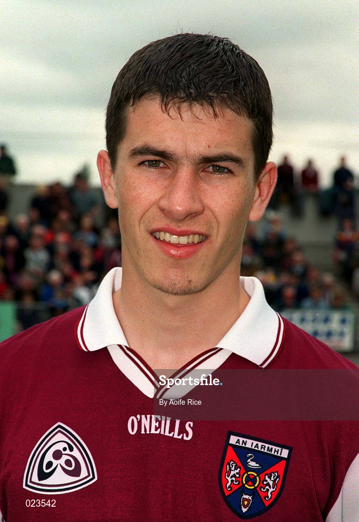 30 May 1999; Dessie Dolan of Westmeath before the Bank of Ireland Leinster Senior Football Championship 2nd Preliminary Round match between Westmeath and Longford at Cusack Park in Mullingar, Westmeath. Photo by Aoife Rice/Sportsfile