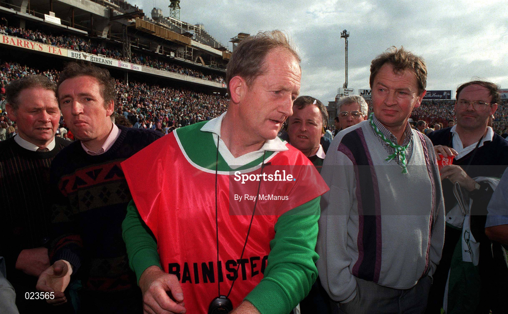 4 September 1994; Offaly manager Eamonn Cregan after his side's victory in the All-Ireland Senior Hurling Championship Final match between Limerick and Offaly at Croke Park in Dublin. Photo by Ray McManus/Sportsfile