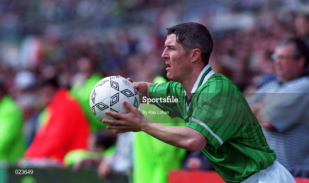 29 May 1999; Graham Kavanagh of Republic of Ireland during the International Friendly match between Republic of Ireland and Northern Ireland at Lansdowne Road in Dublin. Photo by Ray Lohan/Sportsfile