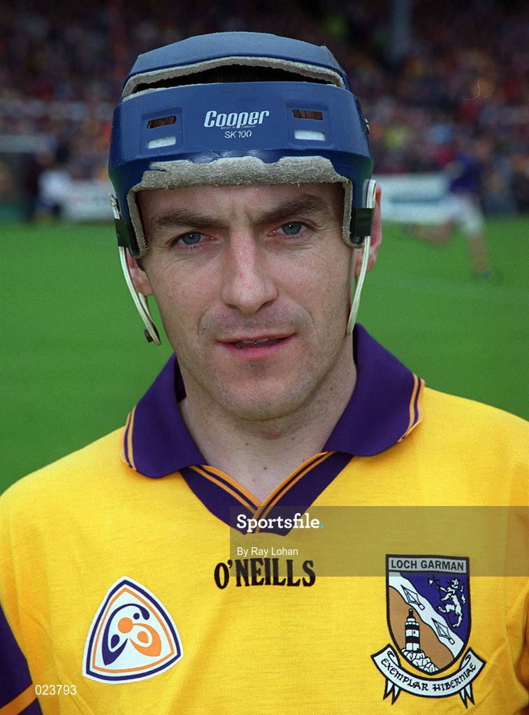 30 May 1999; Liam Dunne of Wexford during the Guinness Leinster Senior Hurling Championship Quarter-Final match between Dublin and Wexford at Nowlan Park in Kilkenny. Photo by Ray Lohan/Sportsfile