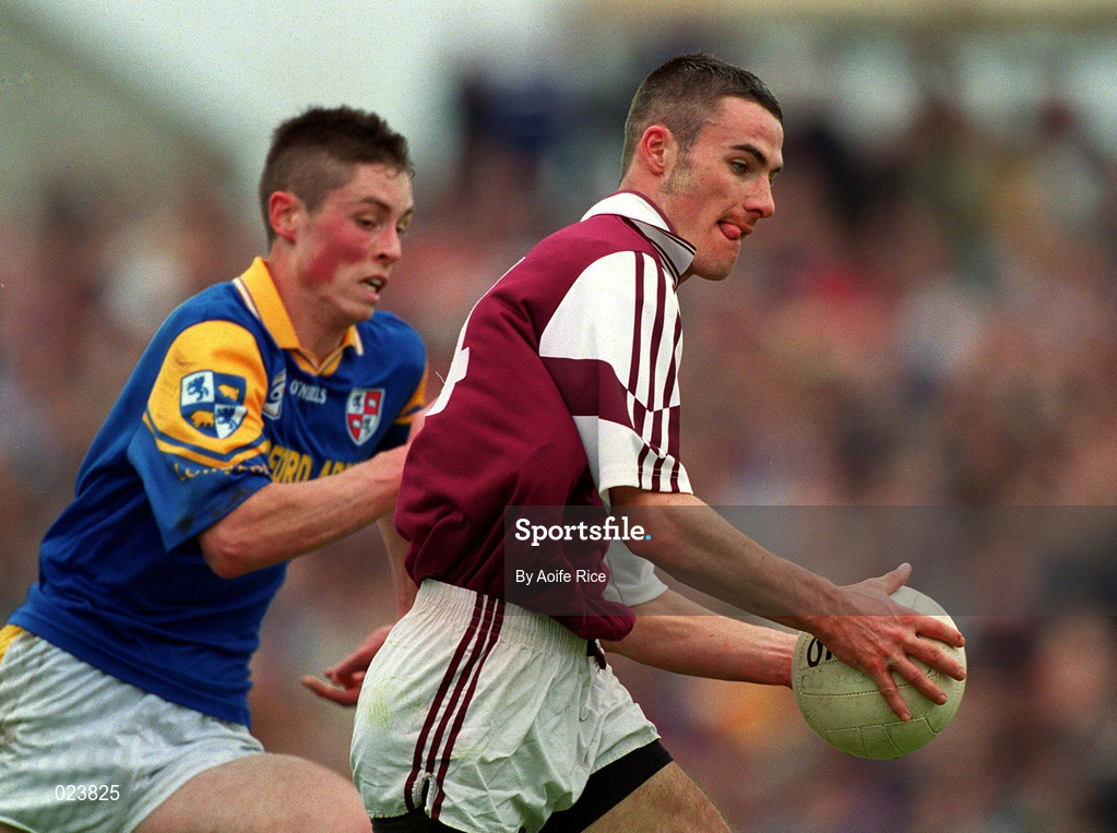 30 May 1999; Martin Flanagan of Westmeath during the Bank of Ireland Leinster Senior Football Championship 2nd Preliminary Round match between Westmeath and Longford at Cusack Park in Mullingar, Westmeath. Photo by Aoife Rice/Sportsfile