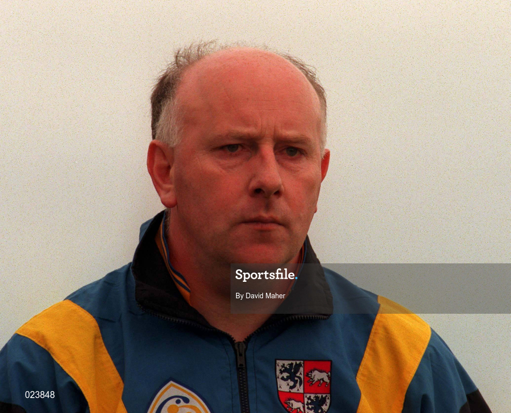 16 May 1999; Longford Manager Michael McCormack during the Bank of Ireland Leinster Senior Football Championship Preliminary Round Replay match between Longford and Wexford at Pearse Park in Longford. Photo by David Maher/Sportsfile