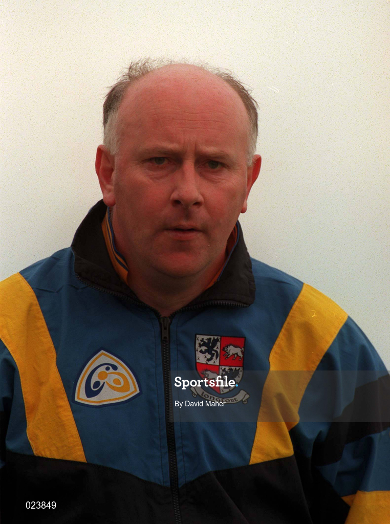 16 May 1999; Longford Manager Michael McCormack during the Bank of Ireland Leinster Senior Football Championship Preliminary Round Replay match between Longford and Wexford at Pearse Park in Longford. Photo by David Maher/Sportsfile