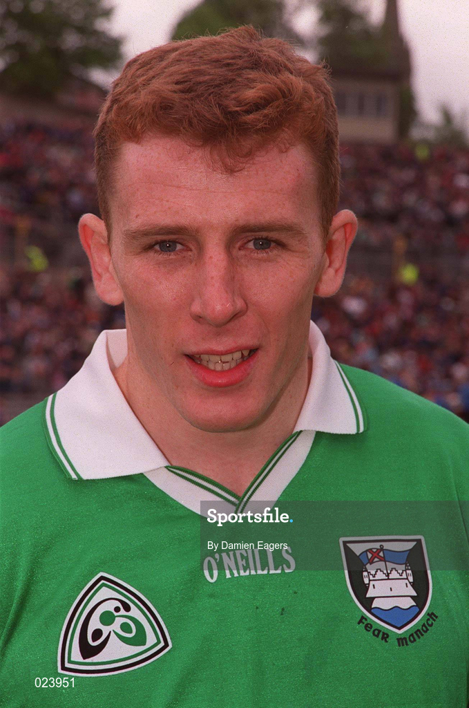 30 May 1999; Paul Brewster of Fermanagh before the Bank of Ireland Ulster Senior Football Championship Preliminary Round match between Monaghan and Fermanagh at St Tiernach's Park in Clones, Monaghan. Photo by Damien Eagers/Sportsfile