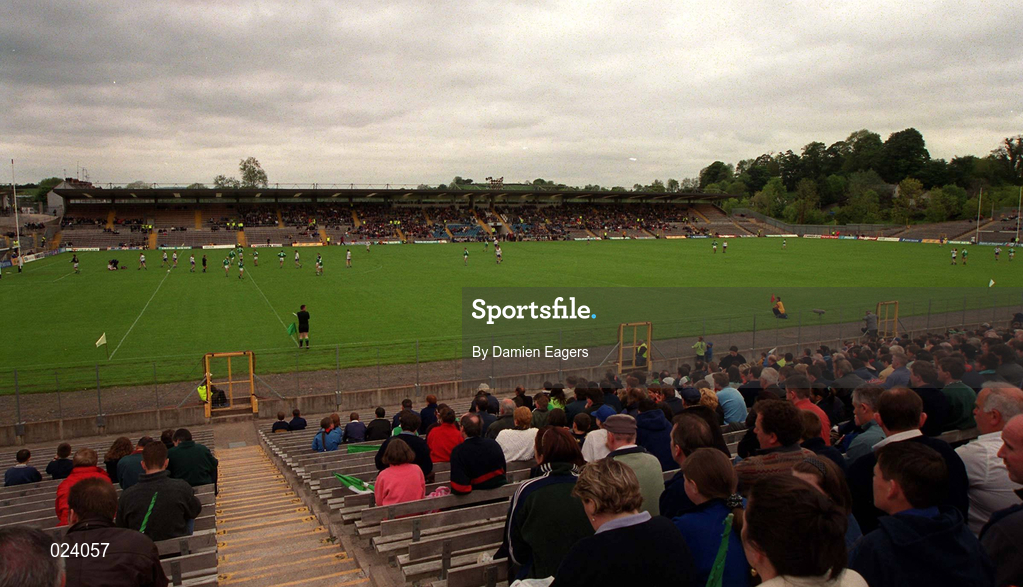 30 May 1999; A general view of St Tiernach's Park during the Bank of Ireland Ulster Senior Football Championship Preliminary Round match between Monaghan and Fermanagh at St Tiernach's Park in Clones, Monaghan. Photo by Damien Eagers/Sportsfile