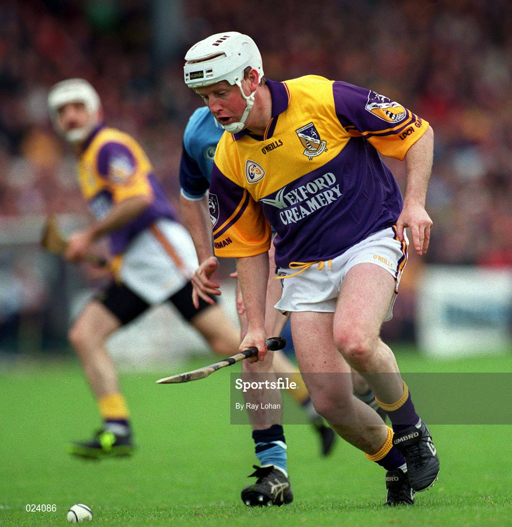 30 May 1999; Tom Dempsey of Wexford during the Guinness Leinster Senior Hurling Championship Quarter-Final match between Dublin and Wexford at Nowlan Park in Kilkenny. Photo by Ray Lohan/Sportsfile