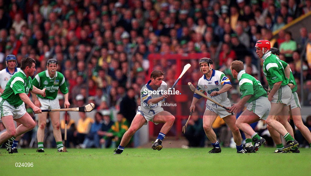 30 May 1999; Tony Browne of Waterford during the Guinness Munster Senior Hurling Championship Quarter-Final match between Limerick and Waterford at Páirc Uí Chaoimh in Cork. Photo by Ray McManus/Sportsfile