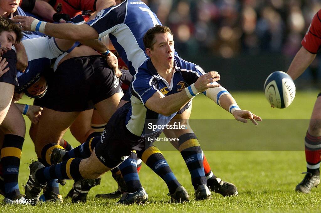 31 December 2005; Guy Easterby, Leinster, in action against Munster. Celtic League 2005-2006, Group A, Leinster v Munster, RDS, Dublin. Picture credit: Matt Browne / SPORTSFILE