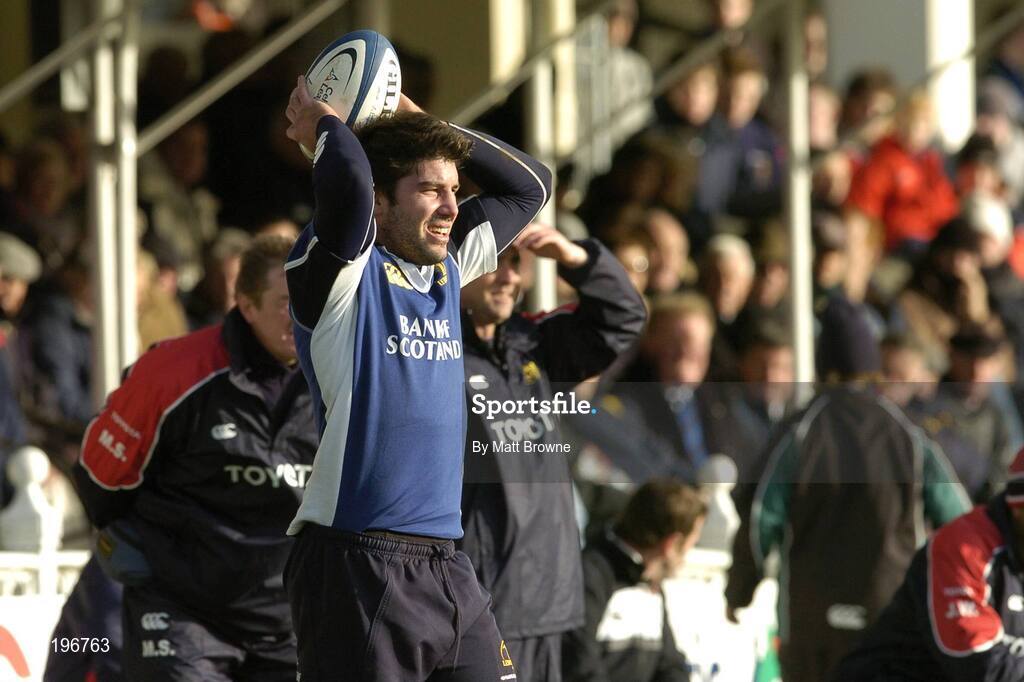 31 December 2005; Brian Blaney, Leinster. Celtic League 2005-2006, Group A, Leinster v Munster, RDS, Dublin. Picture credit: Matt Browne / SPORTSFILE