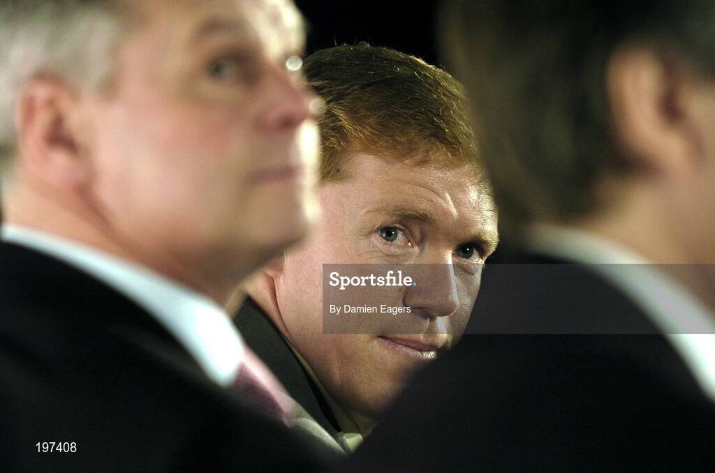 16 January 2006; Steve Staunton at an FAI press conference to confirm his appointment as the new Manager of the Republic of Ireland Senior International Soccer Team. Mansion House, Dublin. Picture credit: Damien Eagers / SPORTSFILE