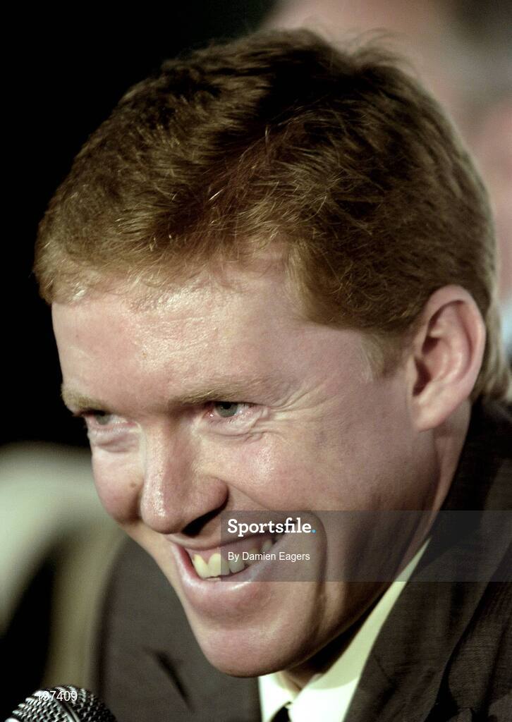 16 January 2006; Steve Staunton at an FAI press conference to confirm his appointment as the new Manager of the Republic of Ireland Senior International Soccer Team. Mansion House, Dublin. Picture credit: Damien Eagers / SPORTSFILE