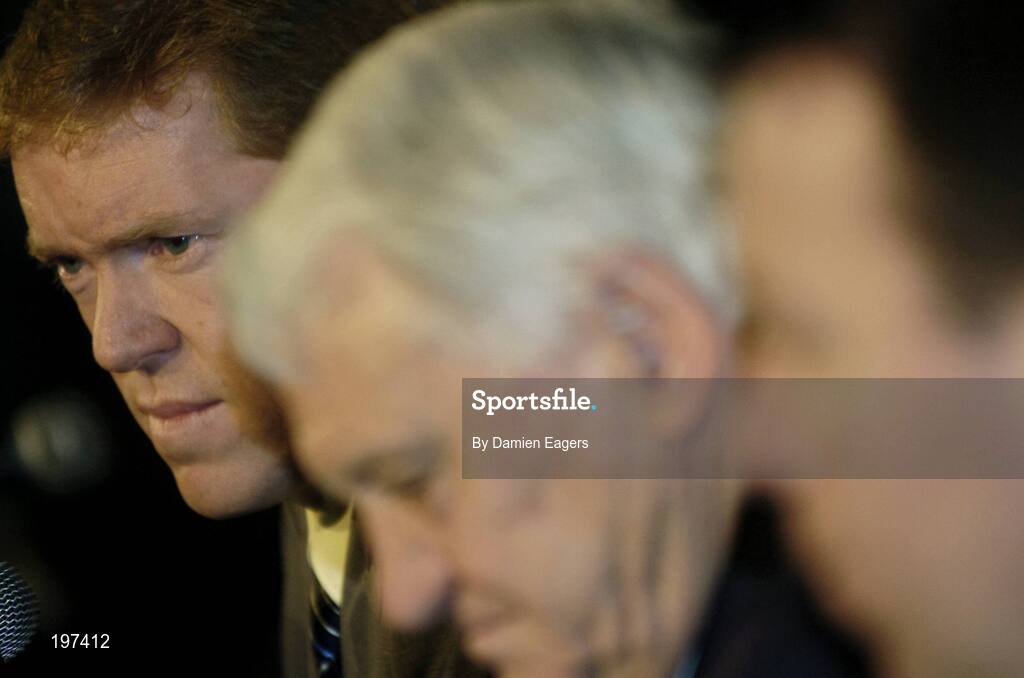 16 January 2006; Steve Staunton at an FAI press conference to confirm his appointment as the new Manager of the Republic of Ireland Senior International Soccer Team. Mansion House, Dublin. Picture credit: Damien Eagers / SPORTSFILE