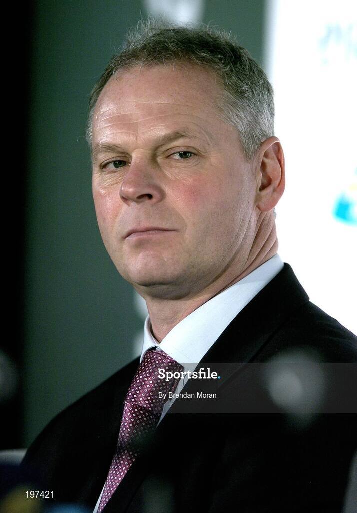 16 January 2006; Team coach Kevin McDonald at an FAI press conference to confirm Steve Staunton's appointment as the new Manager of the Republic of Ireland Senior International Soccer Team. Mansion House, Dublin. Picture credit: Brendan Moran / SPORTSFILE