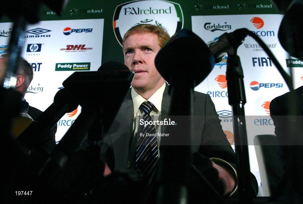16 January 2006; Steve Staunton, at an FAI press conference to confirm his appointment as the new Manager of the Republic of Ireland Senior International Soccer Team. Mansion House, Dublin. Picture credit: David Maher / SPORTSFILE