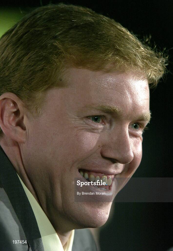 16 January 2006; Steve Staunton at an FAI press conference to confirm his appointment as the new Manager of the Republic of Ireland Senior International Soccer Team. Mansion House, Dublin. Picture credit: Brendan Moran / SPORTSFILE