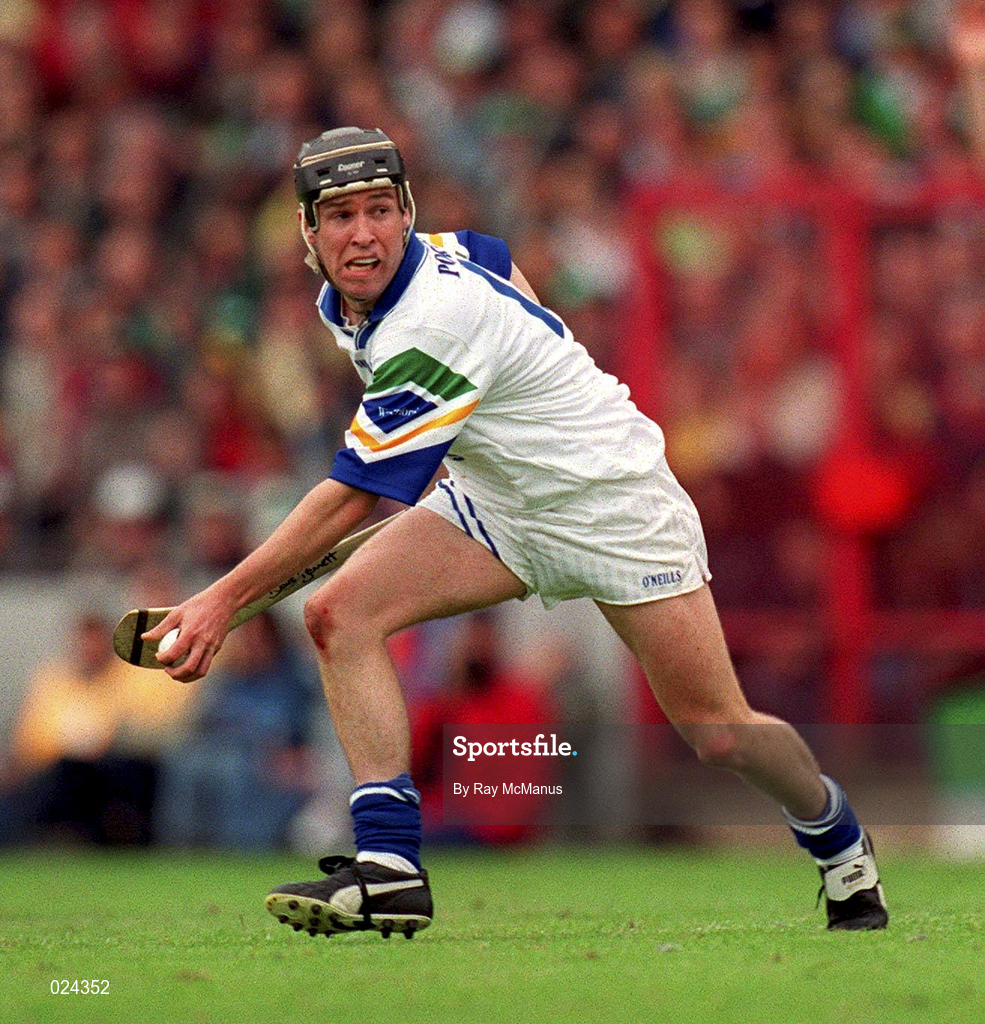 30 May 1999; Dave Bennett of Waterford during the Guinness Munster Senior Hurling Championship quarter-final match between Limerick and Waterford at Páirc Uí Chaoimh in Cork. Photo by Ray McManus/Sportsfile