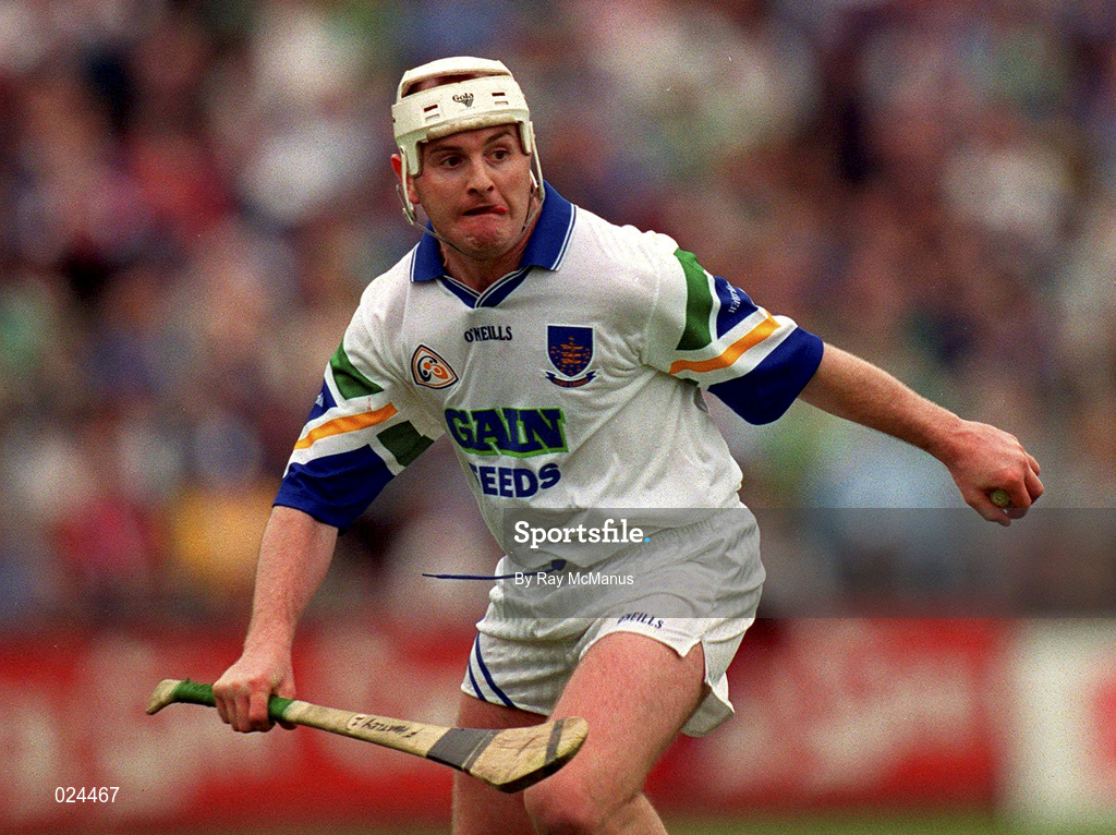 30 May 1999; Fergal Hartley of Waterford during the Guinness Munster Senior Hurling Championship quarter-final match between Limerick and Waterford at Páirc Uí Chaoimh in Cork. Photo by Ray McManus/Sportsfile