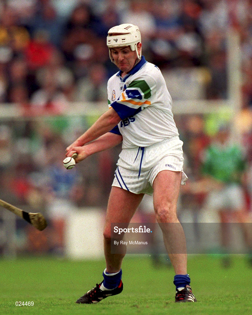 30 May 1999; Fergal Hartley of Waterford during the Guinness Munster Senior Hurling Championship quarter-final match between Limerick and Waterford at Páirc Uí Chaoimh in Cork. Photo by Ray McManus/Sportsfile