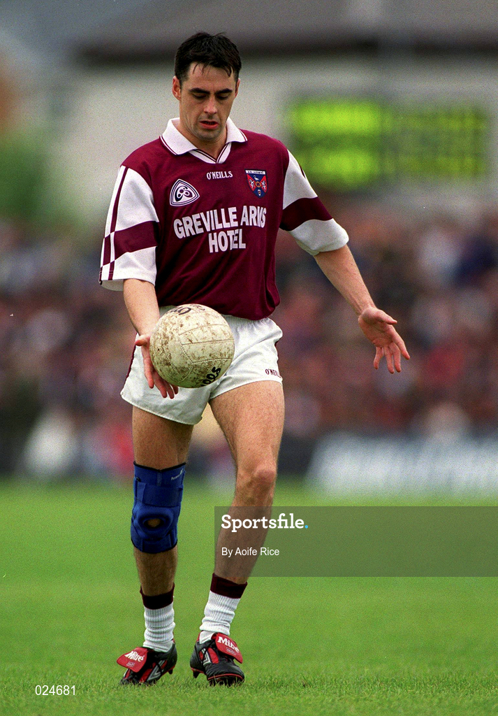 30 May 1999; Kieran Ryan of Westmeath during the Bank of Ireland Leinster Senior Football Championship 2nd Preliminary Round match between Westmeath and Longford at Cusack Park in Mullingar, Westmeath. Photo by Aoife Rice/Sportsfile