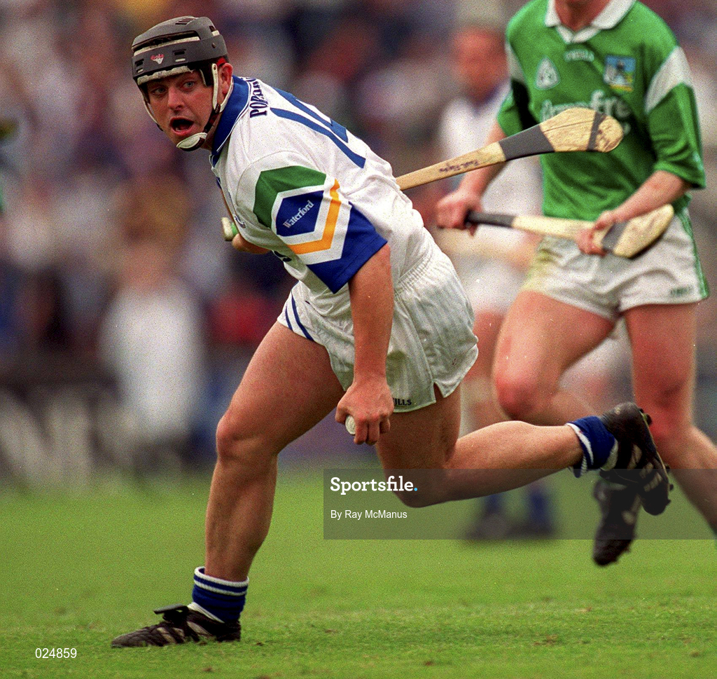 30 May 1999; Paul Flynn of Waterford during the Guinness Munster Senior Hurling Championship quarter-final match between Limerick and Waterford at Páirc Uí Chaoimh in Cork. Photo by Ray McManus/Sportsfile