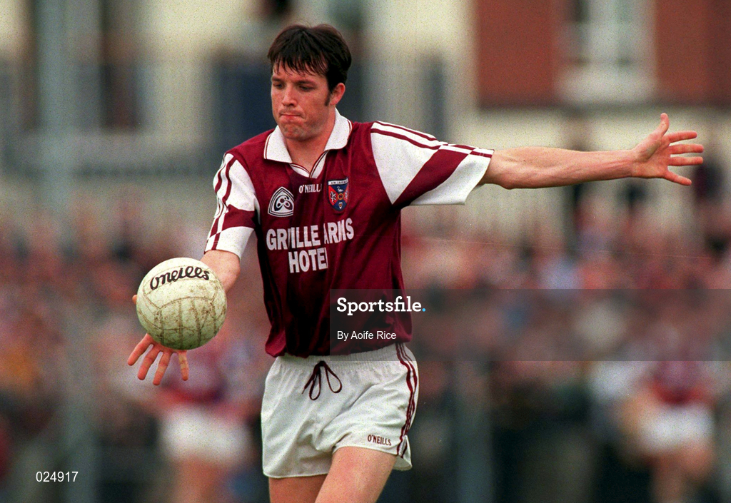 30 May 1999; Rory O'Connell of Westmeath during the Bank of Ireland Leinster Senior Football Championship 2nd Preliminary Round match between Westmeath and Longford at Cusack Park in Mullingar, Westmeath. Photo by Aoife Rice/Sportsfile