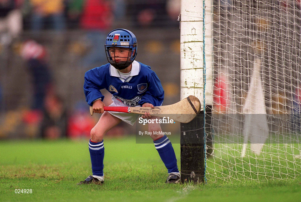 13 June 1999; Cliff English, goalkeeper for the Waterford half-time team, guards his post during the Guinness Munster Senior Hurling Championship semi-final match between Cork and Waterford at Semple Stadium in Thurles, Tipperary. Photo by Ray McManus/Sportsfile