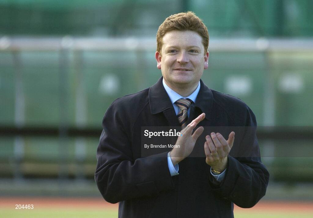 19 March 2006; Paul Varian, Chief Executive, Irish Hockey Association. Irish Men's Senior Cup Final, Cork Harlequins v Lisnagarvey, Belfield, UCD, Dublin. Picture credit: Brendan Moran / SPORTSFILE