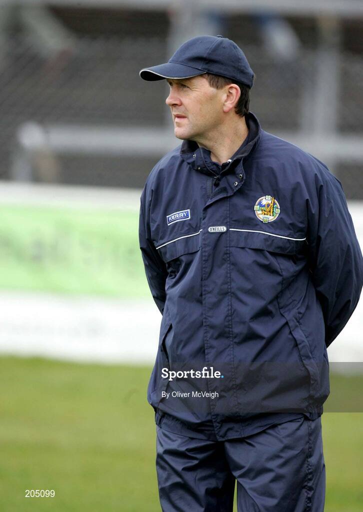 26 March 2006; Kerry manager Jack O'Connor. Allianz National Football League, Division 1A, Round 6, Tyrone v Kerry, Healy Park, Omagh, Co. Tyrone. Picture credit: Oliver McVeigh / SPORTSFILE