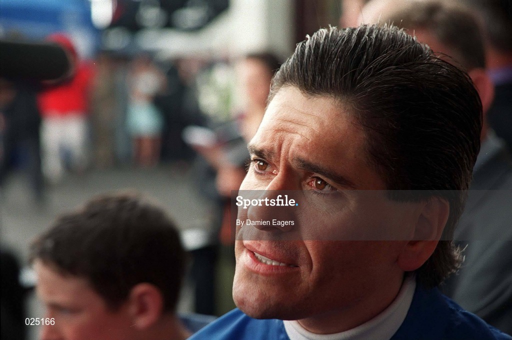 27 July 1999; Jockey Cash Asmussen at The Curragh Racecourse in Newbridge, Kildare. Photo by Damien Eagers/Sportsfile