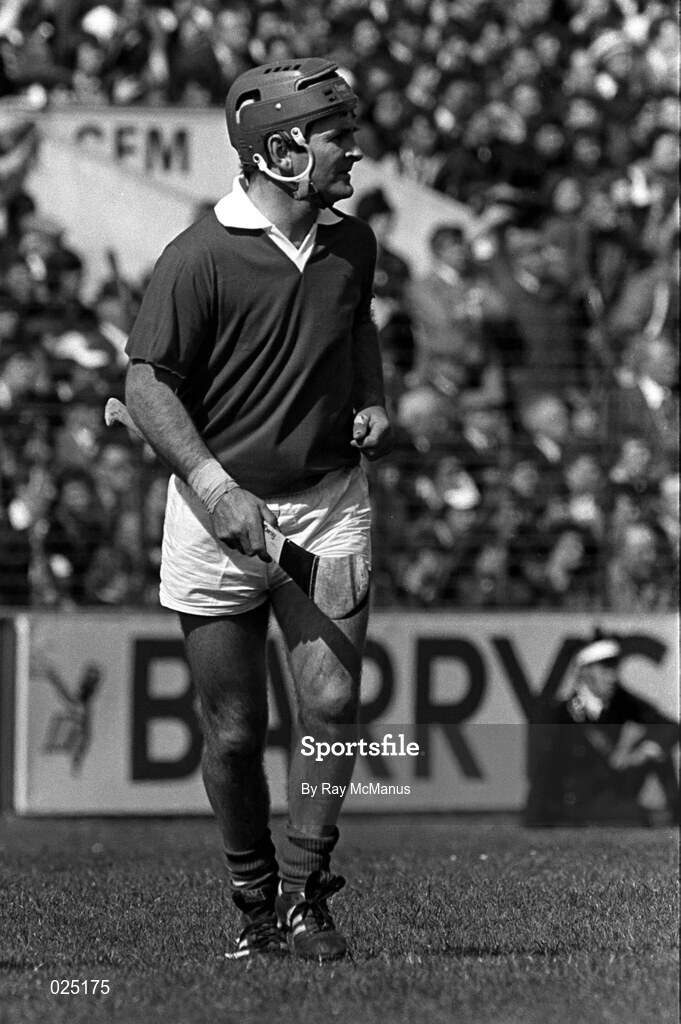 18 May 1980; Charlie McCarthy of Cork during the National Hurling League Final Replay match between Cork and Limerick at Páirc Uí Chaoimh in Cork. Photo by Ray McManus/Sportsfile