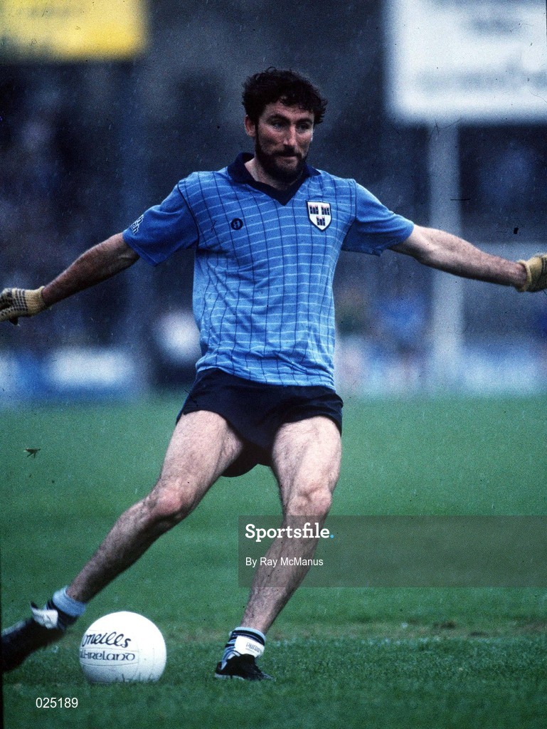 27 July 1986; Ciaran Duff of Dublin during the GAA Leinster Senior Football Championship Final match between Meath and Dublin at Croke Park in Dublin. Photo by Ray McManus/Sportsfile