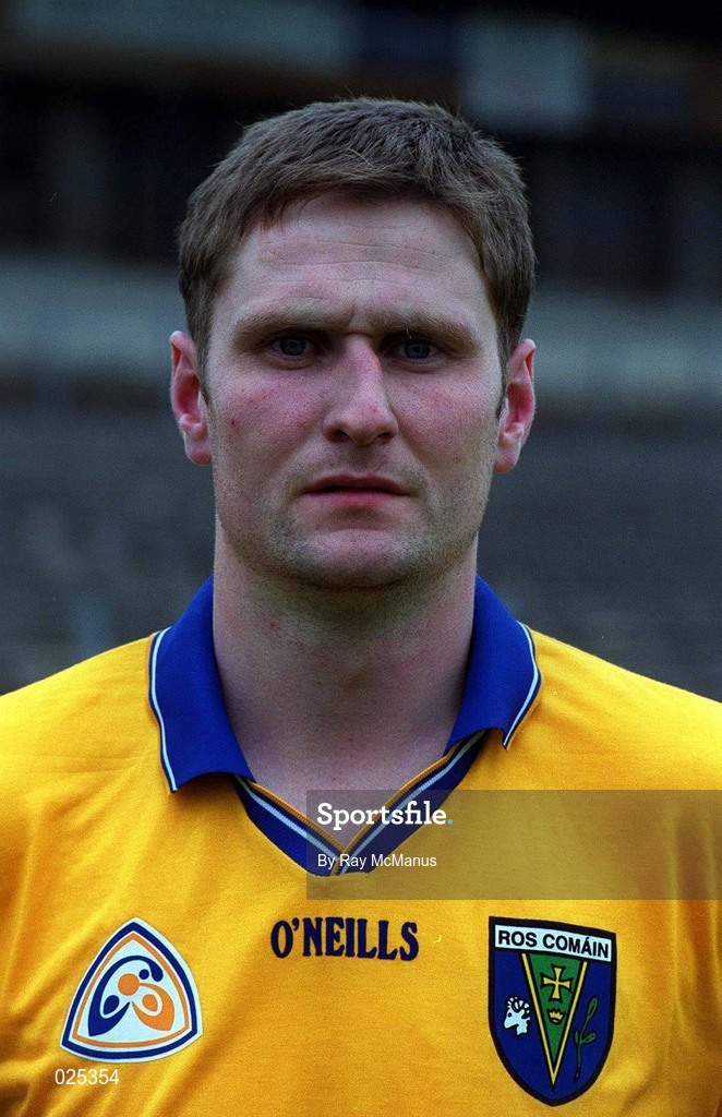 27 May 1999; Don Connellan during a Roscommon Football squad portrait session at Dr Hyde Park in Roscommon. Photo by Ray McManus/Sportsfile