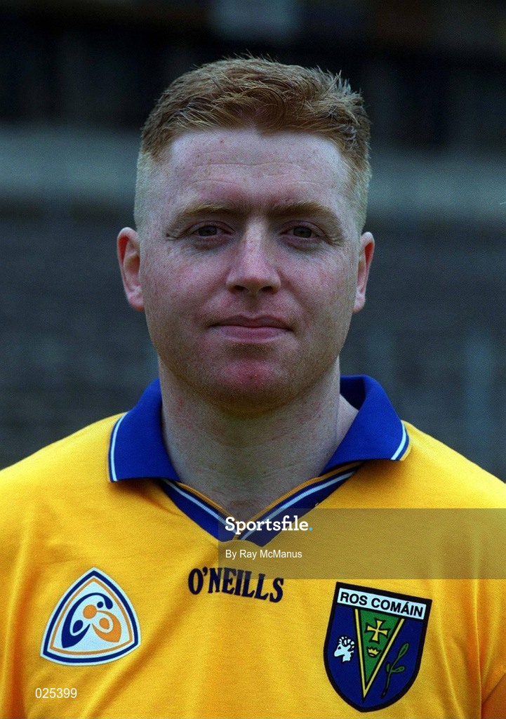 27 May 1999; Enon Gavin during a Roscommon Football squad portrait session at Dr Hyde Park in Roscommon. Photo by Ray McManus/Sportsfile