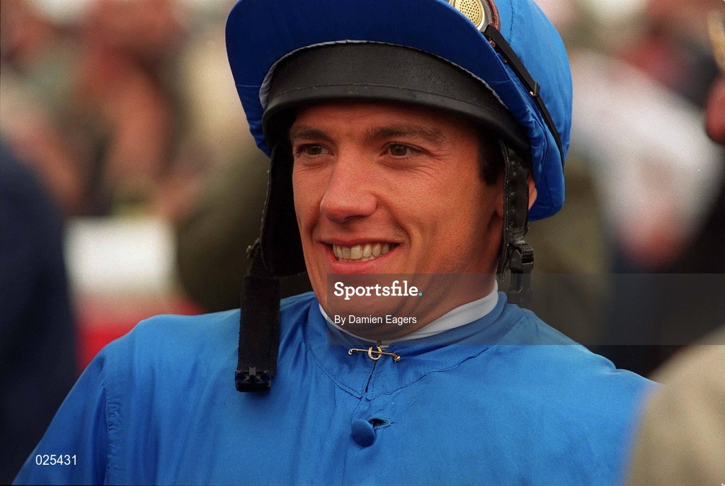 27 July 1999; Jockey Frankie Dettori at The Curragh Racecourse in Newbridge, Kildare. Photo by Damien Eagers/Sportsfile